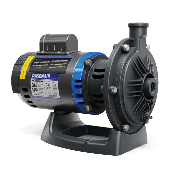 PBS075 Booster Pump 3/4 HP 115V & 230V IPX4 Waterproof Compatible for Pressure Side Pool Cleaners Vac-Sweep 280,380,3900 - Aquastrong