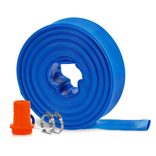 1-1/2" x 50 FT Pool Backwash Hose - Aquastrong