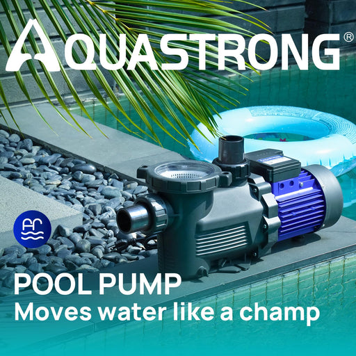 PSP300-LV 3HP 115V Pool Pump Single Speed, 9350GPH - Aquastrong