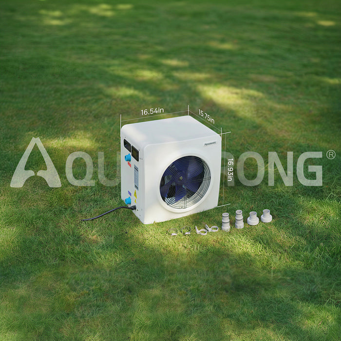 MINI Heat Pumps, Up to 18,000 BTU Inverter, for Pools up to 6,500 Gallons, 115V