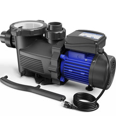 PSP100T-LV 1 HP 115V Pool Pump with Timer, 6100 GPH