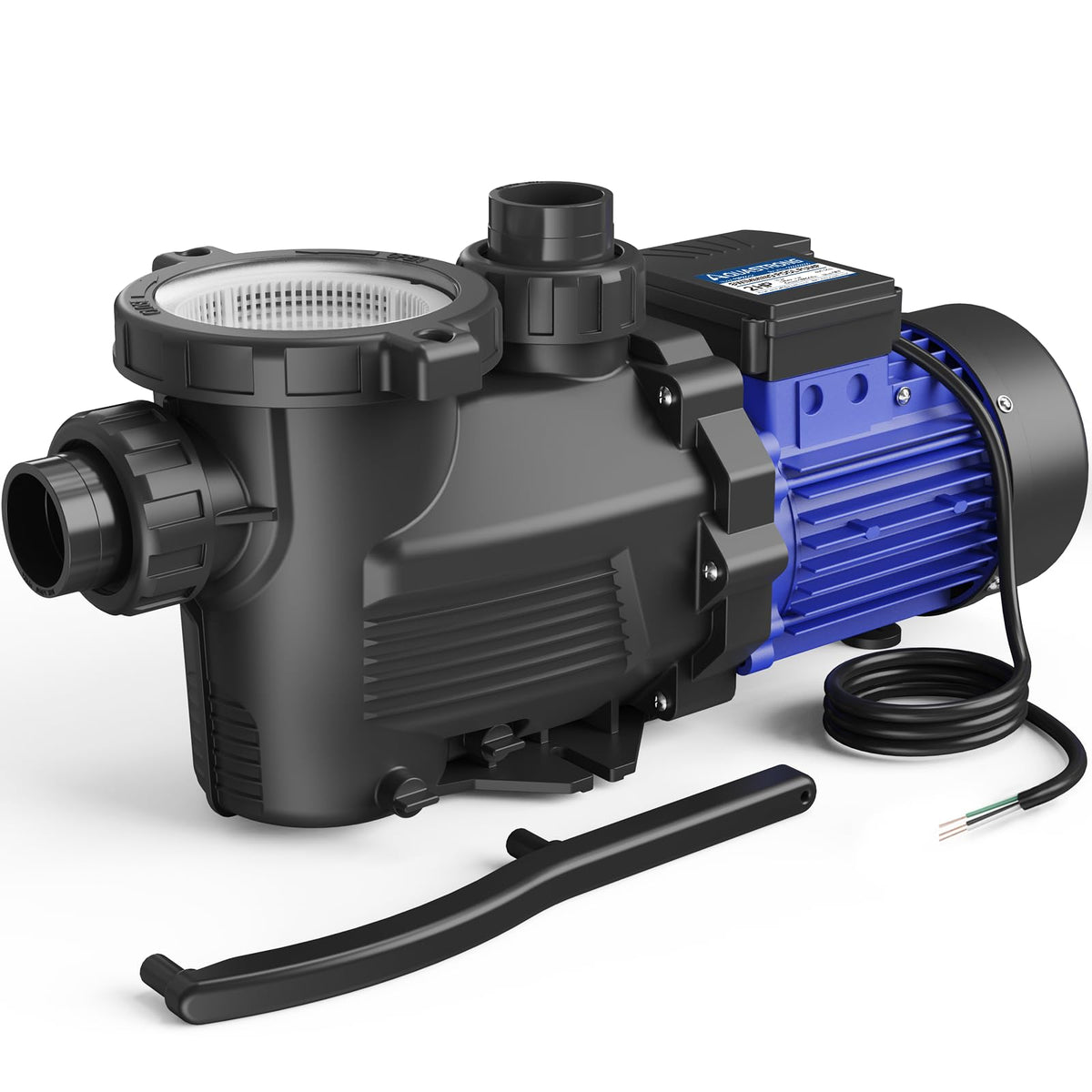 PSP200-HV 2 HP 220V Pool Pump Single Speed, 8917GPH — AQUASTRONG PSP200-HV 2 HP 220V Pool Pump Single Speed, 8917GPH — AQUASTRONG
