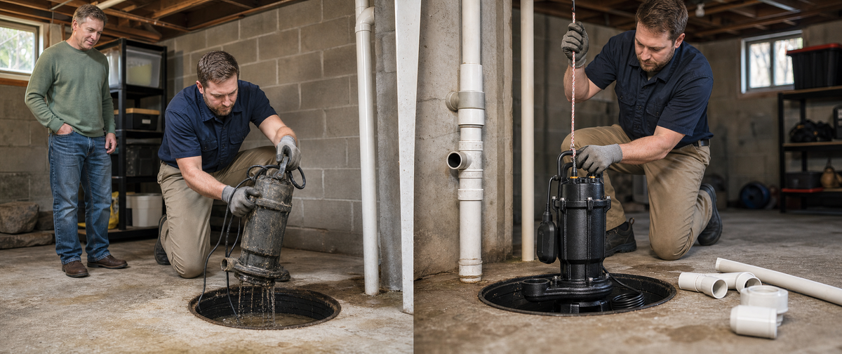 Residential wastewater pump application