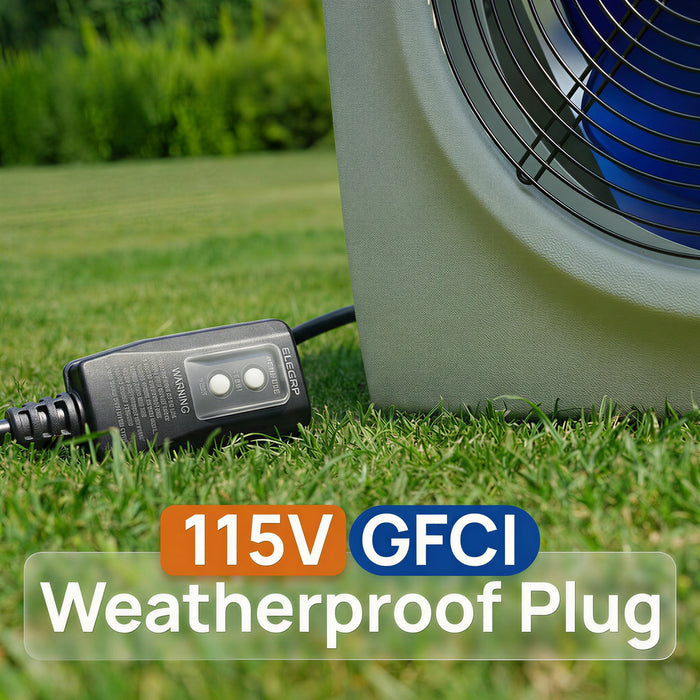 MINI Heat Pumps, Up to 18,000 BTU Inverter, for Pools up to 6,500 Gallons, 115V