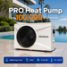 PRO Heat Pumps, Up to 100,000 BTU Inverter, for Pools up to 26,000 Gallons, 120V/220V - Aquastrong