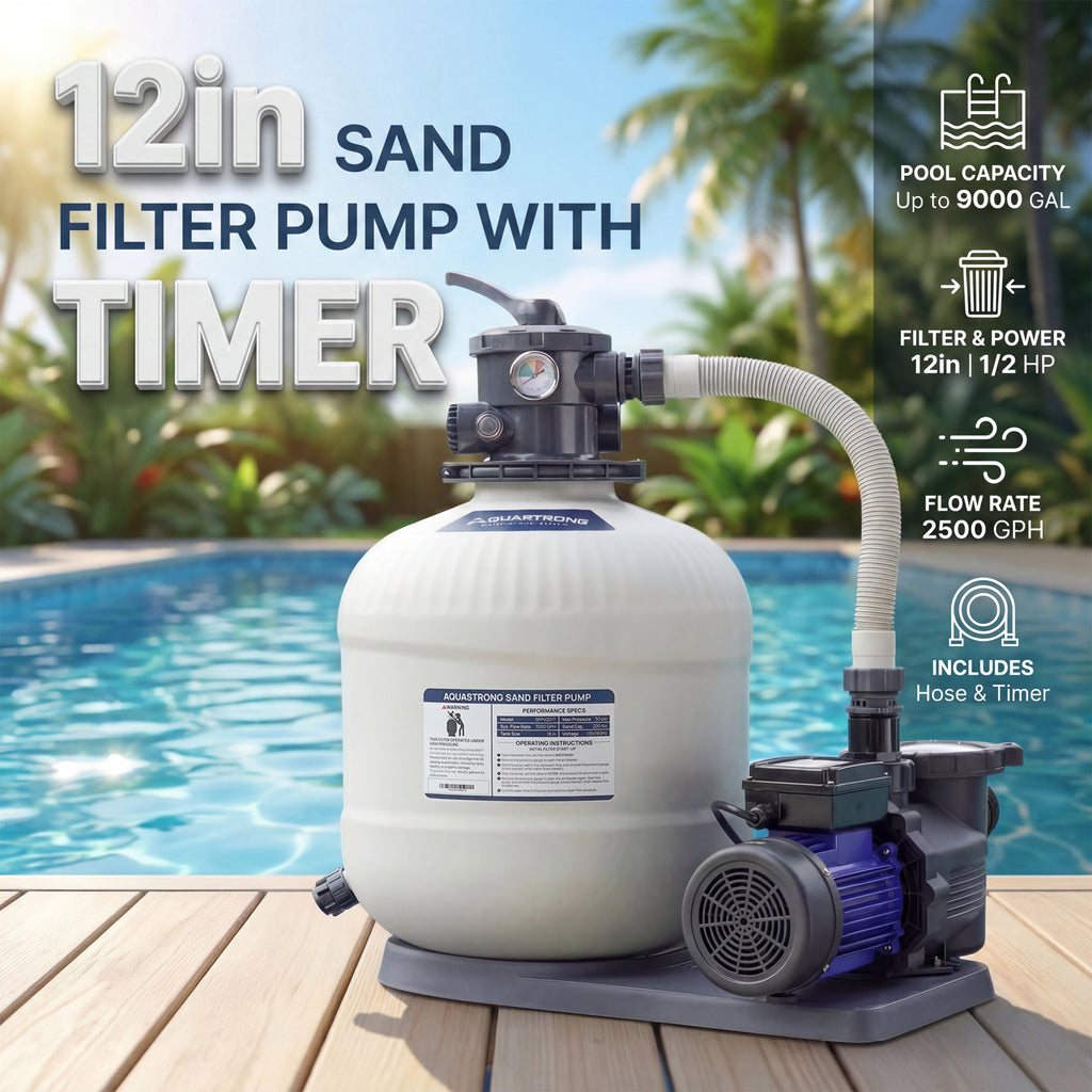 sand pump hp above ground pool pump and filter