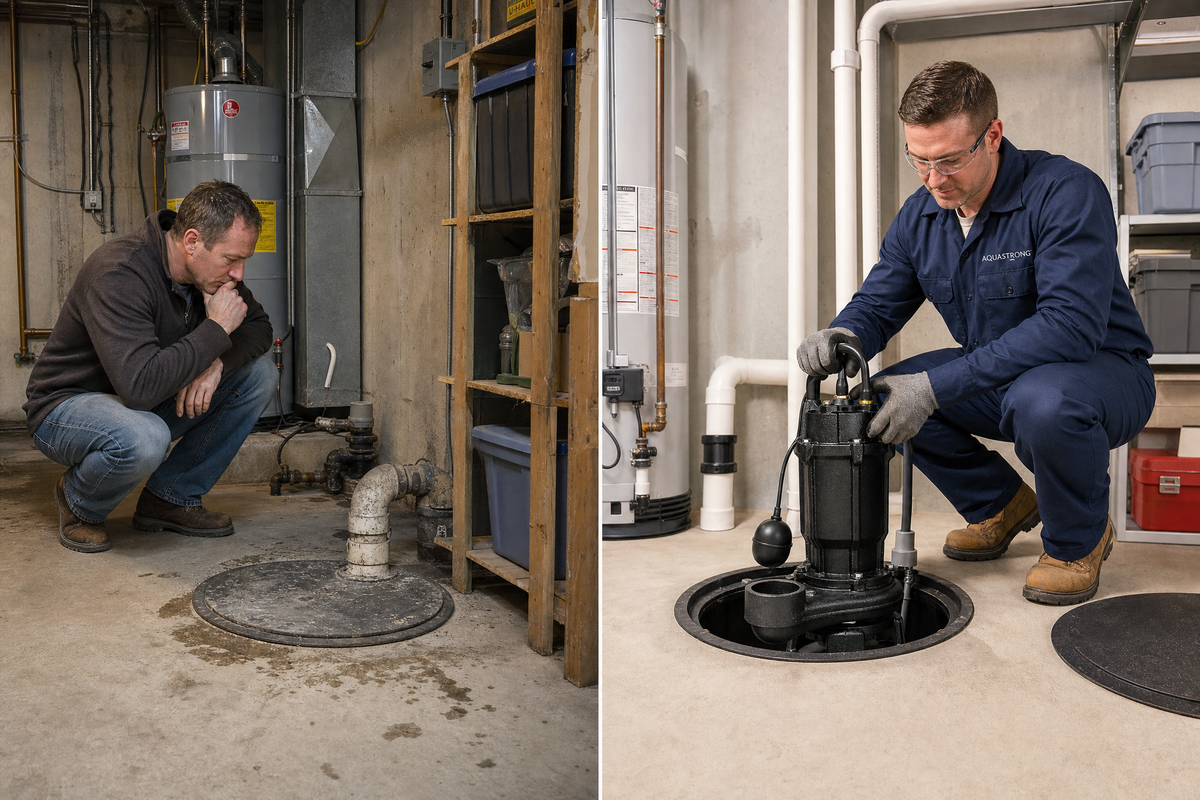 Residential wastewater pump application