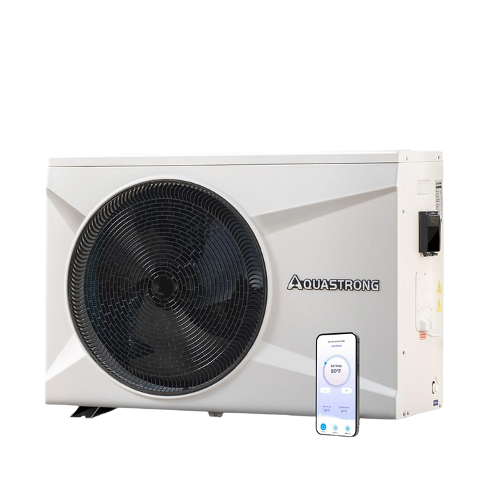 HEX055 55,000 BTU Heat Pump For 16,000 Gallons Pools 220V - Aquastrong