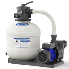 SFPV180T 1HP Sand Filter Pump 6100GPH with Timer 18in Up to 20000GAL