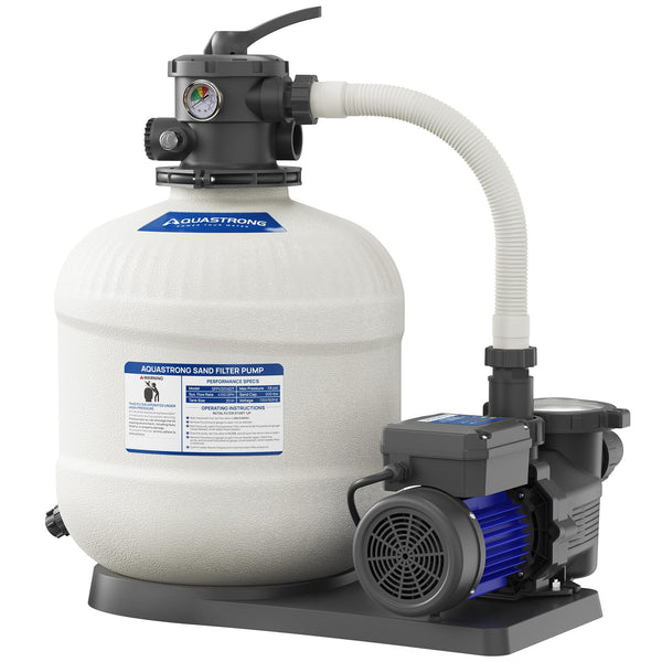 SFPV201ADT 2HP Sand Filter Pump Dual Speed with Timer 20in Up to 21000GAL