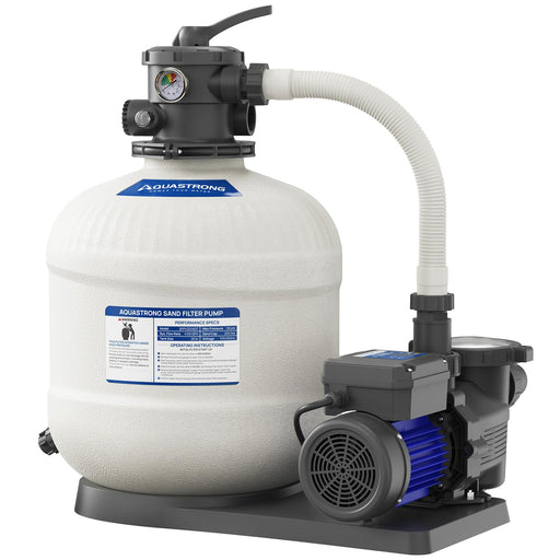 SFPV201ADT 2HP Sand Filter Pump Dual Speed with Timer 20in Up to 21000GAL - Aquastrong