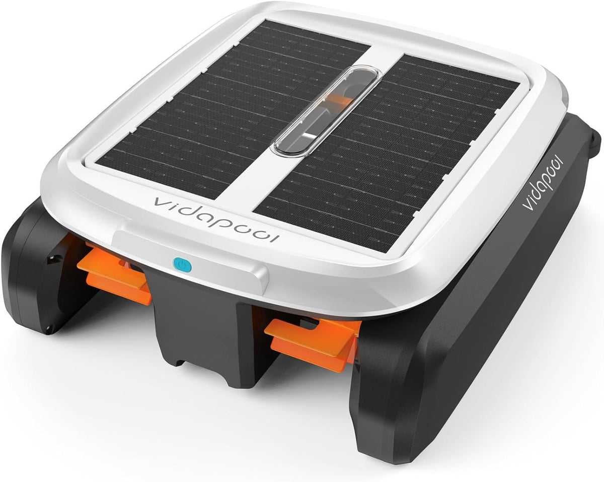 Pool Solar Sweeper VRPC01 Solar Powered Automatic Robotic Pool Skimmer Cleaner — AQUASTRONG