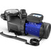 PSP150T-LV 1.5 HP 115V Pool Pump with Timer, 8100GPH - Aquastrong