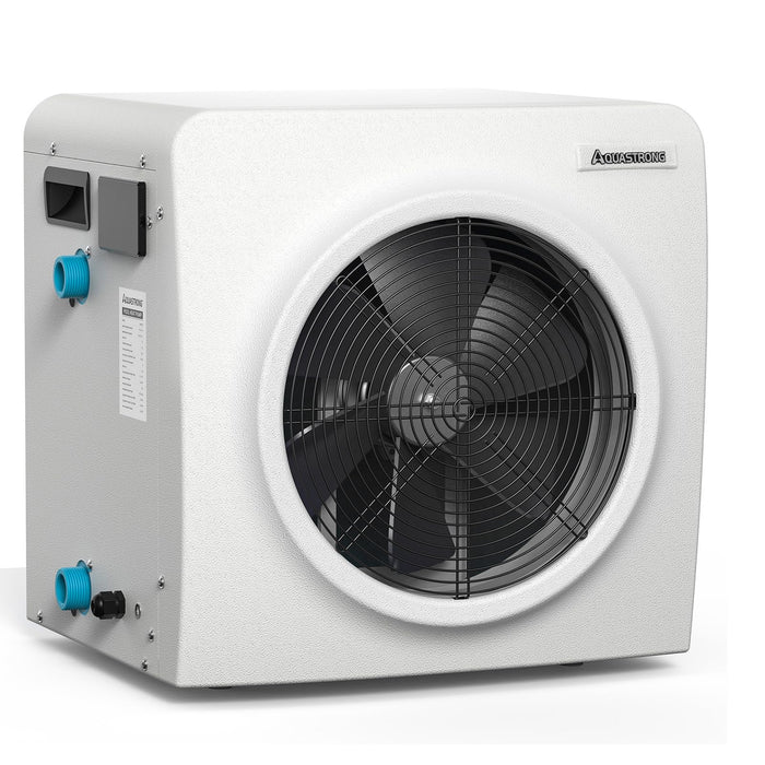 HEX022MINI 22,000 BTU Heat Pump For 7,000 Gallons Pools 115V