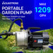 PGA120 1.2 HP 115V Shallow Well Pump, 1209 GPH - Aquastrong