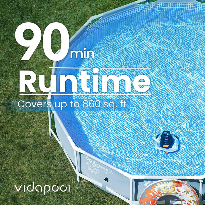 VRPC01 Cordless Robotic Pool Vacuum Cleaner - Aquastrong