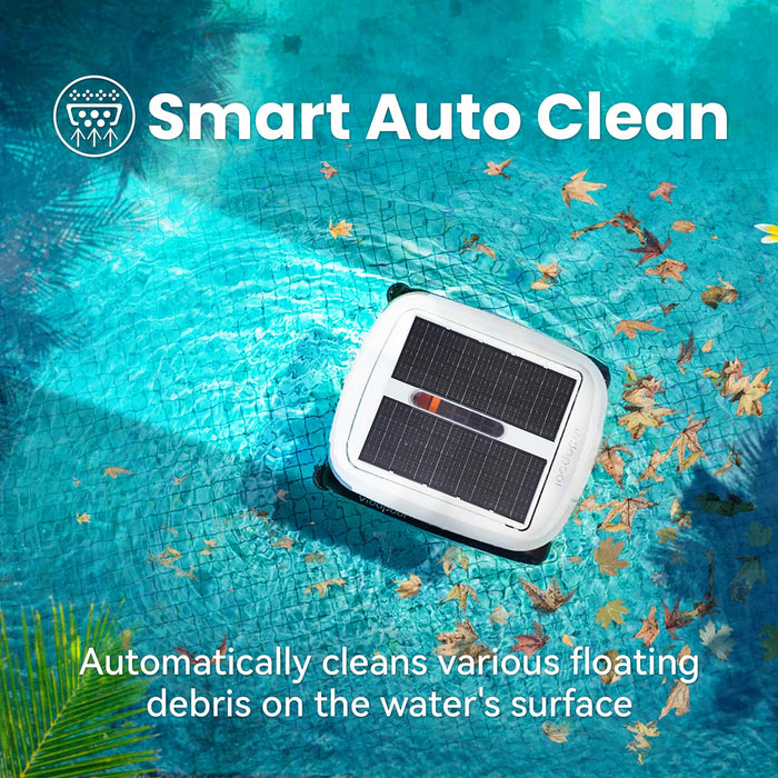 VRPC01 Solar Powered Automatic Robotic Pool Skimmer Cleaner - Aquastrong