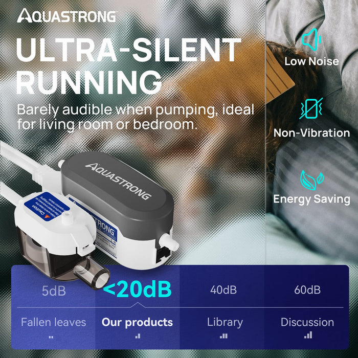 Dehumidifier With Pump 66 FT GPH Mini Split HVAC Condensate