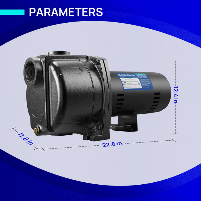 SPRK150 1.5 HP 115/230V Sprinkler Pump, 4250 GPH - Aquastrong